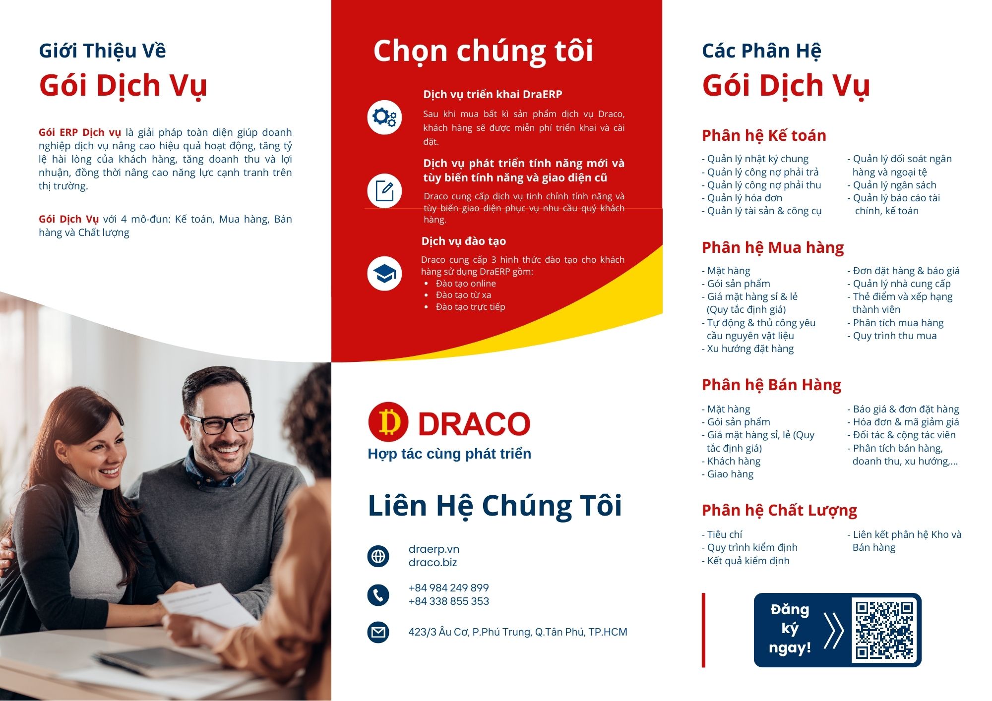 gói erp dịch vụ