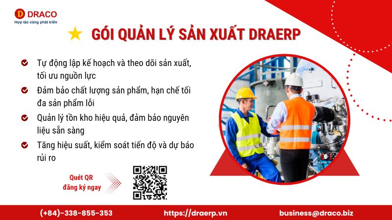 Phần mềm quản lý sản xuất