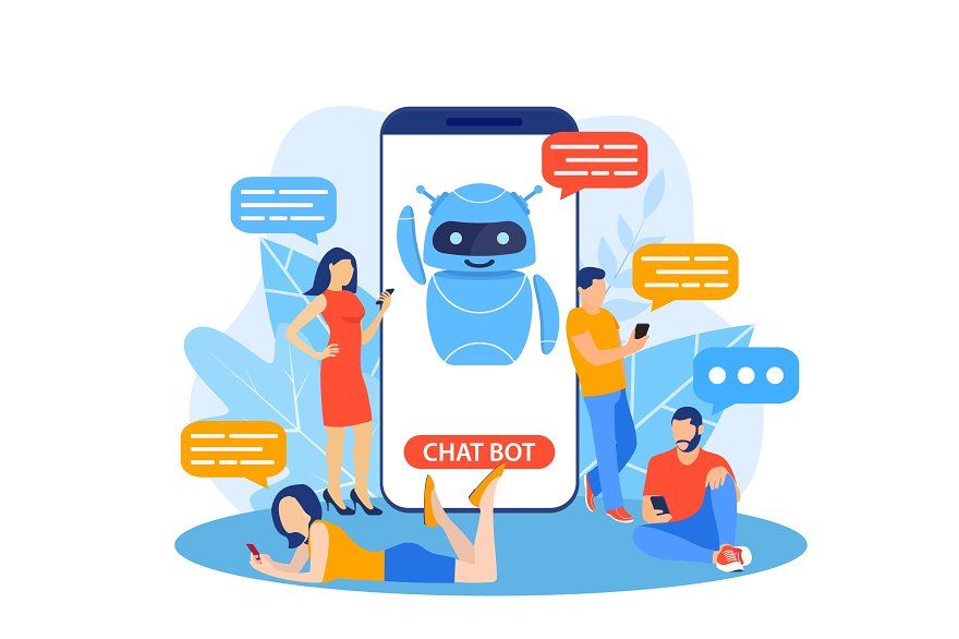 Hình minh họa: AI Chatbot trong kinh tế số
